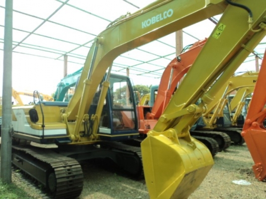 ละอองดาวแทรคเตอร์ ขายรถแบคโฮ KOBELCO SK120-3 เก่านอก สภาพพร้อมใช้ราคาถูก