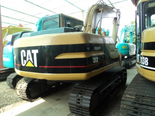 ละอองดาวแทรคเตอร์ ขายรถแบคโฮ CAT 312 เก่านอก สภาพพร้อมใช้ราคาถูก