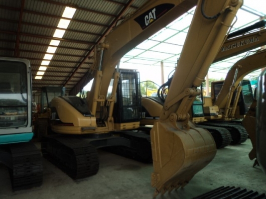 ละอองดาวแทรคเตอร์ ขายรถแบคโฮ CAT 313 BCR เก่านอก สภาพพร้อมใช้ราคาถูก
