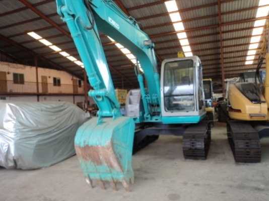 ละอองดาวแทรคเตอร์ ขายรถแบคโฮ KOBELCO SK115SR เก่านอก สภาพพร้อมใช้ราคาถูก