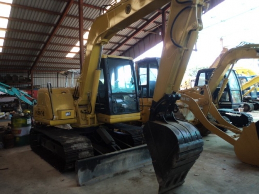 ละอองดาวแทรคเตอร์ ขายรถแบคโฮ KOMATSU PC60-7 เก่านอก สภาพพร้อมใช้ราคาถูก