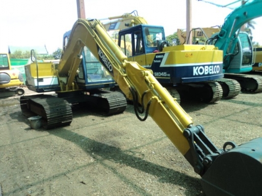ละอองดาวแทรคเตอร์ ขายรถแบคโฮ KOBELCO SK60-3 เก่านอก สภาพพร้อมใช้ราคาถูก