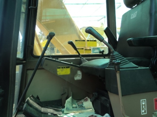 ละอองดาวแทรคเตอร์ ขายรถแบคโฮ CAT E120B เก่านอก สภาพพร้อมใช้ราคาถูก