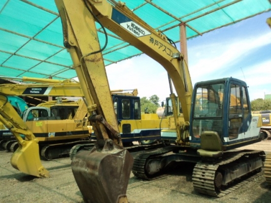 ละอองดาวแทรคเตอร์ ขายรถแบคโฮ KOBELCO SK120-3 เก่านอก สภาพพร้อมใช้ราคาถูก