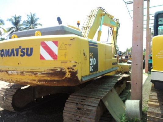 ละอองดาวแทรคเตอร์ ขายรถแบคโฮ KOMATSU PC210LC-6 เก่านอก สภาพพร้อมใช้ราคาถูก