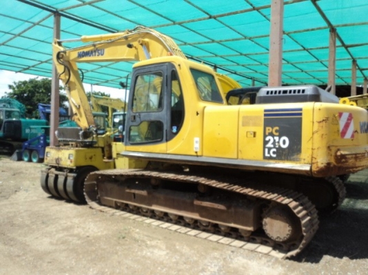 ละอองดาวแทรคเตอร์ ขายรถแบคโฮ KOMATSU PC210LC-6 เก่านอก สภาพพร้อมใช้ราคาถูก