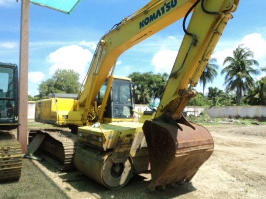 ละอองดาวแทรคเตอร์ ขายรถแบคโฮ KOMATSU PC210LC-6 เก่านอก สภาพพร้อมใช้ราคาถูก