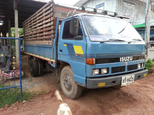 รถบ้านเจ้าของขายเอง ISUZU NPR115ห้างแท้ ปี36  เฟืองท้ายใหญ่(เฟืองF) เสริมแหนบ
