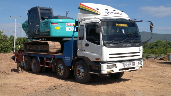 ขายรถ 12 ล้อเทเลอร์  1 เพลา  ISUZU  GIGA  240 แรงอินเตอร์คูลเลอร์เทอร์โบ