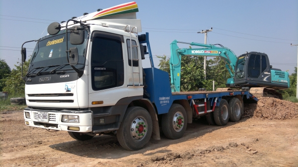 ขายรถ 12 ล้อเทเลอร์  1 เพลา  ISUZU  GIGA  240 แรงอินเตอร์คูลเลอร์เทอร์โบ