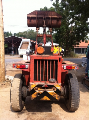 ขายรถตักล้อยาง TOYOTA SDT15 สภาพดี พร้อมใช้