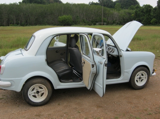 ขายรถเฟียตโบราณ ท้ายมน ลดเหลือ 100000 บาทแล้วครับ