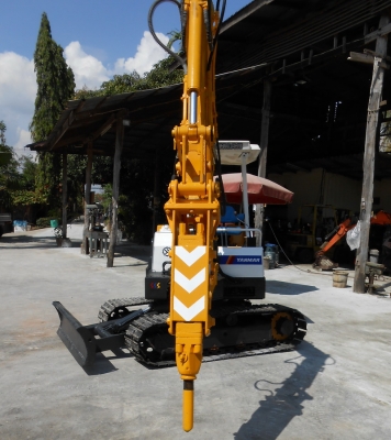 ขาบรถขุด YANMAR B37 พร้อมหัวกระแทก NPK  เก่านอกปรับสภาพแล้วพร้อมใช้งาน