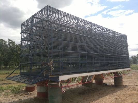 ขายกรงใส่เป็ด  ขนเลี้ยงทุ่งนา  ยาว 7.00 เมตร