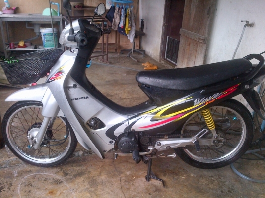 ด่วน!เวฟ110 ปี44 รถเครื่องเดิม เครื่องดี พร้อมใช้ ทะเบียน+เอกสารโอน ภาษีไม่หมด 088-2197709