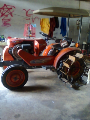 ขาย รถไถ คูโบต้า 140 แรง สถาพดี พร้อม ผานไถและคาด