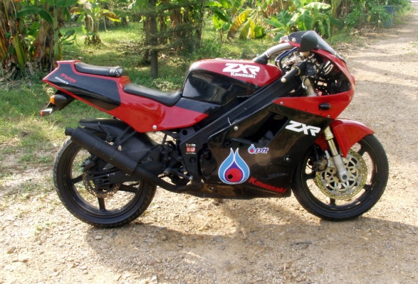 ขาย kawasaki zxr250 ปี90 ทะเบียน 48000