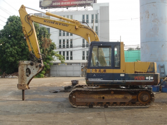 ขายรถขุด KOMATSU PC120-3 เก่าจากญี่ปุ่น ราคาถูก โทร. 029409240-4