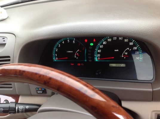 รถบ้านแท้ 100\% แคมรี่ปี 03 ไฟ้ฟ้าทั้งคัน รถบ้านแท้ 100\% แคมรี่ปี 03 ไฟ้ฟ้าทั้งคัน