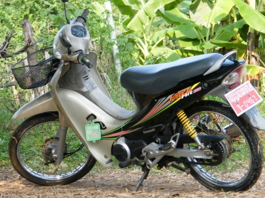 ขาย 6900 บาท มอเตอร์ไซด์ คาวาซากิ รุ่น KAZE HIT 112 ปี 48