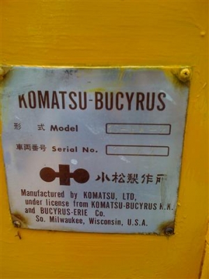 ขายรถแบ็คโฮล้อยาง KOMATSU 10-HW-2