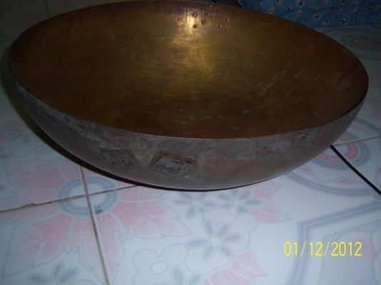 กระทะทองเหลือง เบอร์ 4  ขนาด 20 นิ้ว