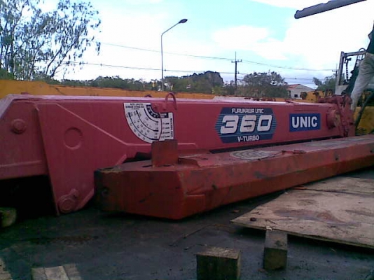 ขายเครน UNIC V เทอร์โบ 360 Vเทอร์โบ เครน 3ตัน 4 ปลอก มือสองสภาพดีจากญี่ปุ่น ยังไม่ผ่านการใช้งานในไทย
