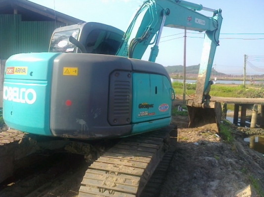 ขายรถแบคโฮ  KOBELCO   sk  135 รถสวยสภาพเก่านอกเอกสารพร้อม
