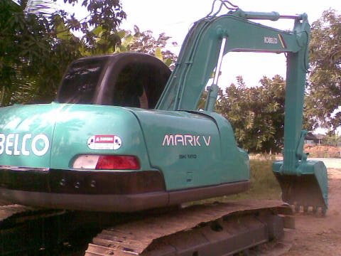 ขายรถแบคโฮ  KOBELCO   sk 120-5 รถสวยสภาพเก่านอกเอกสารพร้อมลุย
