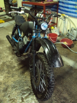 YAMAHA  คอนคอด 135 ทำวิบากแนวลุยๆ