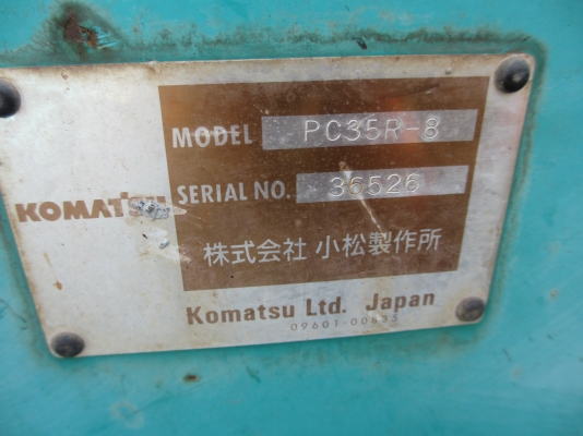 ขายไปซะแล้วสงสัยขายถูกไปไหมเนี้ยย KOMATSU PC 35R-8  avance รถขุด เก่านอก  เลยครับ  น้องร็อคจัดให้