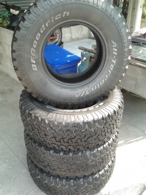 ขายยาง BF ALL 31*10.5*15  ดอกเต็ม เต็ม สวย สวย