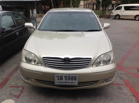 รถบ้านแท้ 100\% แคมรี่ปี 03 ไฟ้ฟ้าทั้งคัน