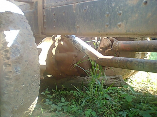 ขายเทเลอร์ลากแบคโฮ  2 เพลา เครื่อง HO7C ช่วงล่าง FUSO เบรคลมดัน วางหัว ROCKY คานหน้าใหญ่  ไม่มีเล่มทะเบียน