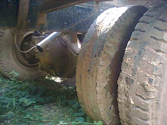 ขายเทเลอร์ลากแบคโฮ  2 เพลา เครื่อง HO7C ช่วงล่าง FUSO เบรคลมดัน วางหัว ROCKY คานหน้าใหญ่  ไม่มีเล่มทะเบียน