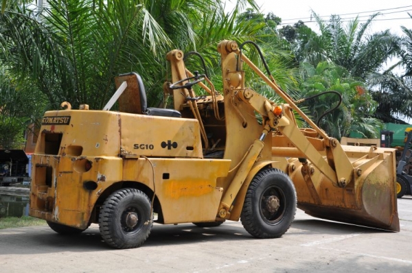 ขายรถตักKOMATSU SG10-3 สภาพสวยเดิมจากญี่ปุ่น ขาย148,000บาท