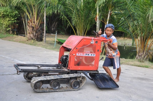 ขายรถบรรทุก ตะขาบKUBOTA อเนกประสงค์ มีเกียร์ ขาย22,000บาท