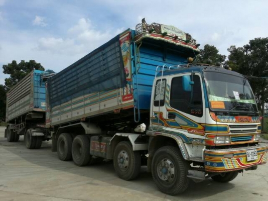 ขายรถ 20 ล้อดัมพ์ ISUZU DECA 270 EURO2 ปี 2548 12 ล้อ ลูกอ่อนดัมพ์ 2 เพลา ST นครปฐม ราคา 2730000