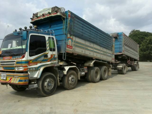 ขายรถ 20 ล้อดัมพ์ ISUZU DECA 270 EURO2 ปี 2548 12 ล้อ ลูกอ่อนดัมพ์ 2 เพลา ST นครปฐม ราคา 2730000