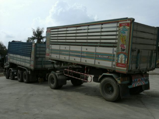 ขายรถ 20 ล้อดัมพ์ ISUZU DECA 270 EURO2 ปี 2548 12 ล้อ ลูกอ่อนดัมพ์ 2 เพลา ST นครปฐม ราคา 2730000
