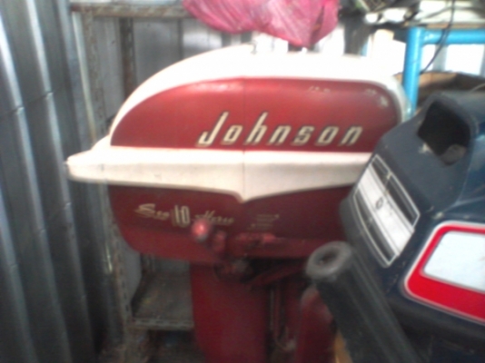 เครื่องติดท้าย USA. 9 HP ขายตามสภาพ