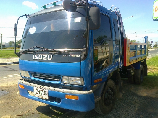 ISUZU DECA 195 HP 6HE1 หกล้อดั๊มพ์ รุ่นหัวสูง ช่วงล่างใหญ่คัชซีสวยมาก กระบะดั๊มพ์เหล็ก 6 ตันยาว 3.60 เมตร เครื่องแห้งดีแรงดี ภายในครบ แอร์ พวงมาลัยเพาเวอร์ เบรคทริ๊ปฟี้ ยาง 8.25 ขอบ 16 ทะเบียนภาษีครบพร้อมโอนครับ