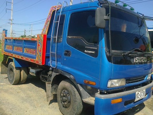 ISUZU DECA 195 HP 6HE1 หกล้อดั๊มพ์ รุ่นหัวสูง ช่วงล่างใหญ่คัชซีสวยมาก กระบะดั๊มพ์เหล็ก 6 ตันยาว 3.60 เมตร เครื่องแห้งดีแรงดี ภายในครบ แอร์ พวงมาลัยเพาเวอร์ เบรคทริ๊ปฟี้ ยาง 8.25 ขอบ 16 ทะเบียนภาษีครบพร้อมโอนครับ