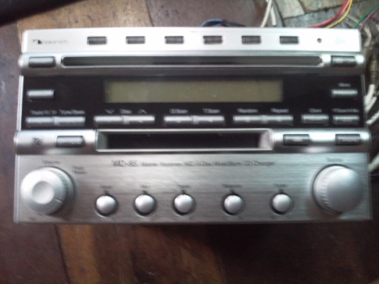 ขายวิทยุติดรถยนต์ NAKAMICHI กับeq kenwoodมีครอสในตัว