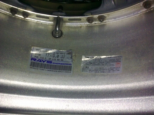 **** ขายล้อยุ่น GTC หน้า9 หลัง9  ก้านยก4ลูก ****