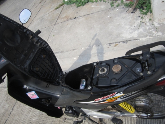 ขายด่วน wave 100s ปี51 ท้ายดำ เครื่องดี ทะเบียน/โอน