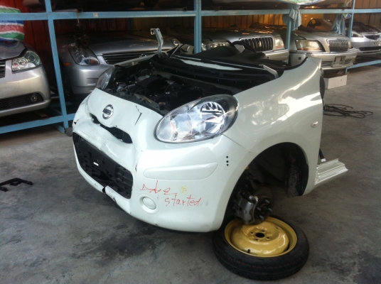 ขายหัวตัดและอะไหล่ NISSAN MARCH เครื่องยนต์แท้ HR12 ใช้งานมาแค่ 5,643 ก.ม !!!!เกียร์ออโต ขอบคุณพี่สันต์ ปทุมธานีครับ !!!! ขายหัวตัดและอะไหล่ NISSAN MARCH เครื่องยนต์แท้ HR12 ใช้งานมาแค่ 5,643 ก.ม !!!!เกียร์ออโต ขอบคุณพี่สันต์ ปทุมธานีครับ !!!!