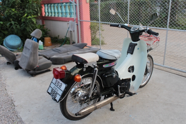 C70 แปลงสีเหลือบมีทะเบียนพร้อมโอนภาษีพึ่งขาดได้2เดือนส วยและถูกมากขาย16800บาท