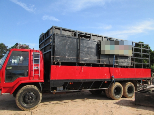 สิบล้อ หัวยาว เปลี่ยนหัวร็อคกี้ เครือง6BD1 กระบะคอกเหล็กยาว7เมตร ลงเล่มเเล้ว สิบล้อ หัวยาว เปลี่ยนหัวร็อคกี้ เครือง6BD1 กระบะคอกเหล็กยาว7เมตร ลงเล่มเเล้ว