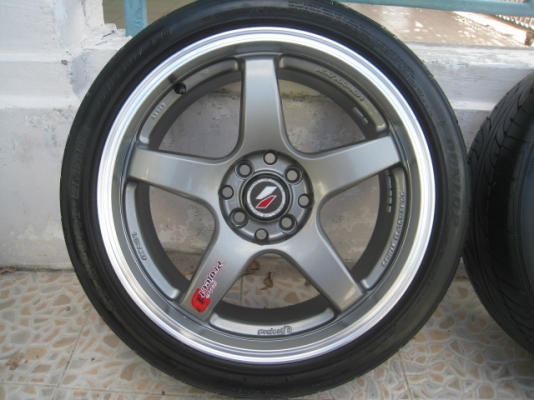ขายล้อแม็ก Lenso Project D 17"x7" หน้า et40 หลังet35 4รู100/114.3 + ยางปี11 (081-3747940)